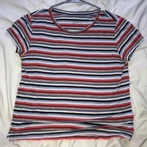 AEROPOSTALE Multicolored Striped Tee